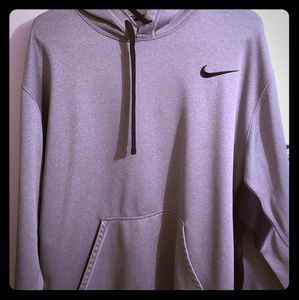 Gray Nike mens hoodie